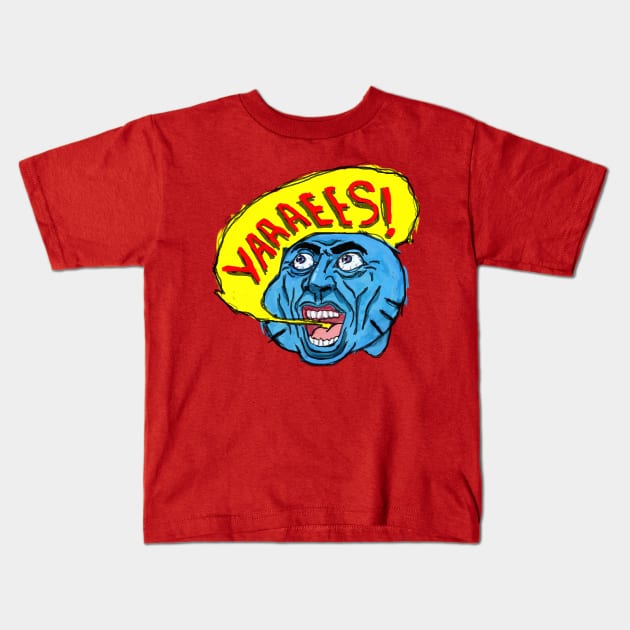 Gumball don't go crazy please! Kids T-Shirt by figue